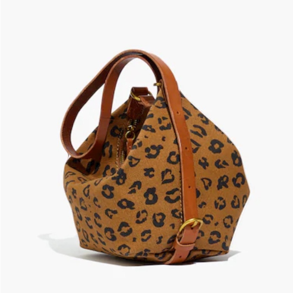 Madewell Sling Canvas Bag - Leopard Love